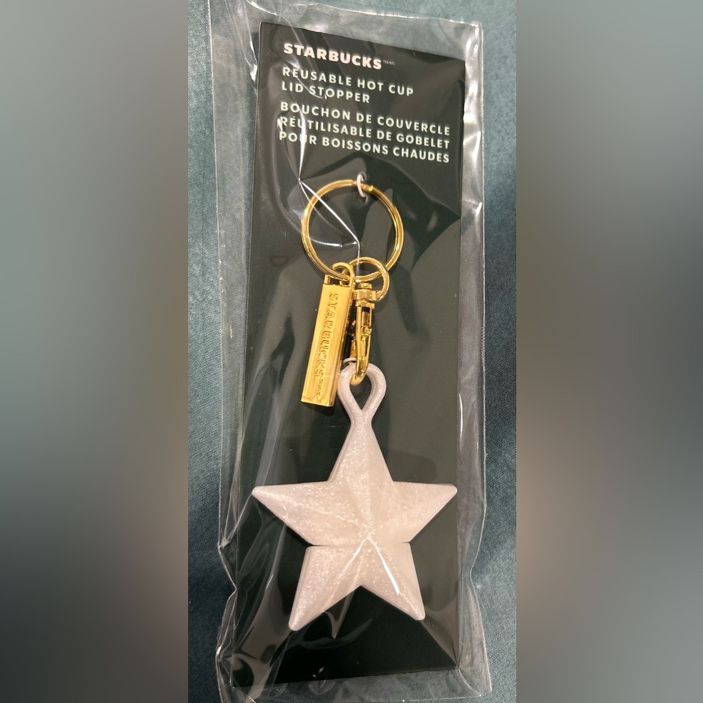 Starbucks reusable hot cup lid stopper NWT
